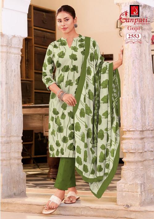 Ganpati gopi vol 16 chanderi dress material wholesale surat